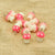 Cute Mushroom Resin Printing Jewelry Accessories