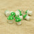 Cute Mushroom Resin Printing Jewelry Accessories