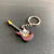 Cute Musical Instrument Guitar Resin Unisex Bag Pendant Keychain