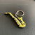 Cute Musical Instrument Guitar Resin Unisex Bag Pendant Keychain