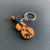 Cute Musical Instrument Guitar Resin Unisex Bag Pendant Keychain