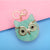 Cute Owl Plush Metal Sequins Rhinestones Bag Pendant Keychain