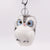 Cute Owl Plush Unisex Bag Pendant Keychain