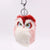 Cute Owl Plush Unisex Bag Pendant Keychain