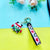 Cute Panda Pvc Metal Unisex Bag Pendant Keychain 1 Piece