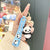 Cute Panda Pvc Metal Unisex Bag Pendant Keychain 1 Piece