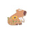 Cute Pastoral Pin Cartoon Hamburger Frog Alloy Unisex Brooches