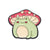 Cute Pastoral Pin Cartoon Mushroom Frog Alloy Plating Unisex Brooches