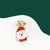 Cute Penguin Santa Claus Snowman Alloy Enamel Artificial Pearls Women's Drop Earrings