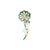 Cute Pin Animal Alloy Plating Inlay Artificial Diamond Unisex Brooches