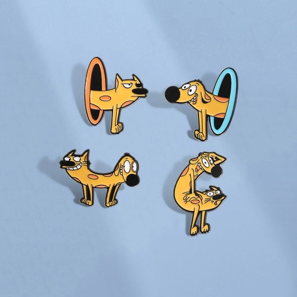 Cute Pin Animal Alloy Plating Unisex Brooches