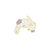 Cute Pin Animal Alloy Stoving Varnish Unisex Brooches