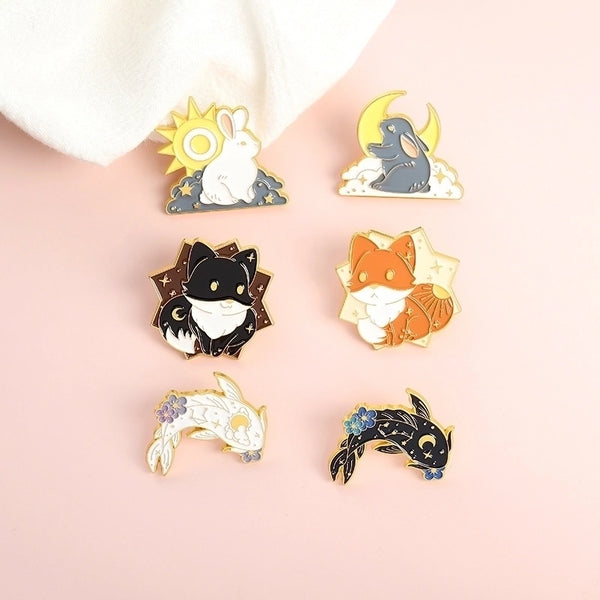 Cute Pin Animal Alloy Stoving Varnish Unisex Brooches