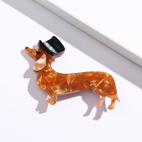 Cute Pin Animal Arylic Unisex Brooches