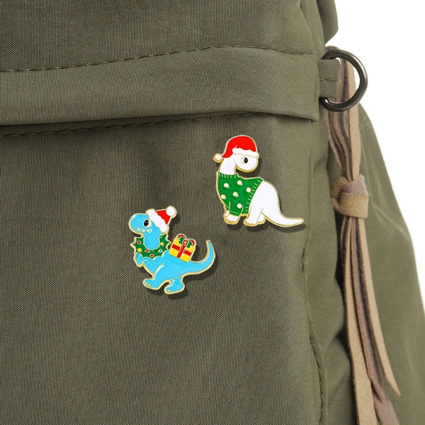 Cute Pin Animal Dinosaur Alloy Enamel Unisex Brooches