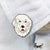 Cute Pin Animal Dog Alloy Enamel Unisex Brooches