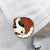 Cute Pin Animal Dog Alloy Enamel Unisex Brooches