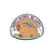 Cute Pin Capabala Zinc Alloy Stoving Varnish Men's Brooches