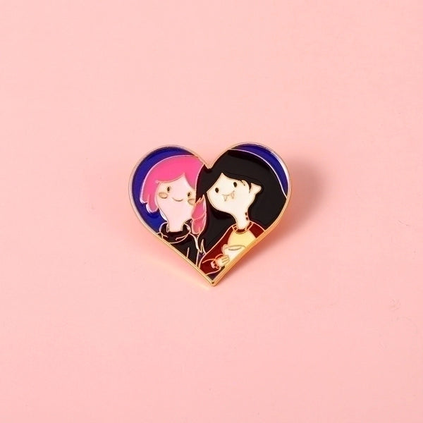 Cute Pin Cartoon Alloy Plating Unisex Brooches