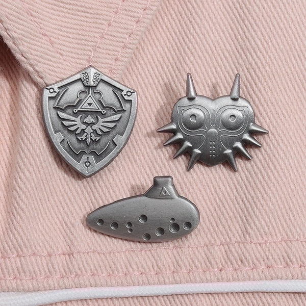 Cute Pin Cartoon Alloy Plating Unisex Brooches