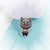 Cute Pin Cartoon Character Arylic Kid'S Brooches