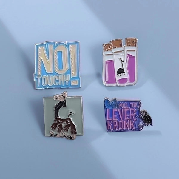 Cute Pin Cartoon Character Letter Alloy Plating Unisex Brooches