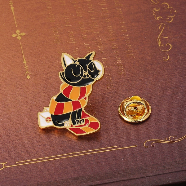 Cute Pin Cat Alloy Enamel Unisex Brooches