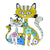 Cute Pin Cat Alloy Enamel Women's Brooches