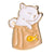 Cute Pin Cat Alloy Stoving Varnish Unisex Brooches