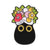 Cute Pin Cat Flower Alloy Stoving Varnish Unisex Brooches