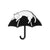 Cute Pin Cat Umbrella Alloy Women's Brooches