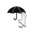 Cute Pin Cat Umbrella Alloy Women's Brooches