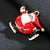 Cute Pin Christmas Hat Santa Claus Elk Alloy Plating Men's Brooches