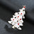 Cute Pin Christmas Hat Santa Claus Elk Alloy Plating Men's Brooches