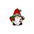 Cute Pin Christmas Tree Santa Claus Zinc Alloy Enamel Unisex Brooches