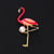 Cute Pin Cock Alloy Inlay Rhinestones Women'S Brooches