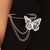 Cute Pin Devil's Eye Heart Shape Butterfly Alloy Plating Unisex Brooches