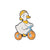 Cute Pin Duck Alloy Stoving Varnish Unisex Brooches