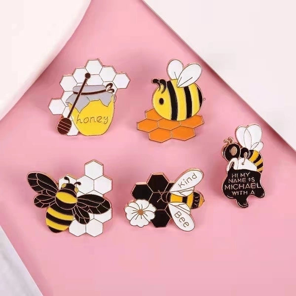 Cute Pin Letter Alloy Enamel Unisex Brooches