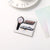 Cute Pin Letter PVC Unisex Brooches 1 Piece