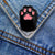 Cute Pin Paw Print Alloy Enamel Unisex Brooches