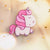 Cute Pin Rainbow Moon Unicorn Arylic Girl'S Brooches