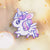 Cute Pin Rainbow Moon Unicorn Arylic Girl'S Brooches