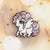 Cute Pin Rainbow Moon Unicorn Arylic Girl'S Brooches