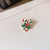 Cute Pin Santa Claus Snowman Elk Alloy Enamel Unisex Brooches