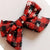 Cute Plaid Bow Knot Cloth Bowknot Hair Clip 1 Piece