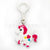 Cute Plastic Bag Pendant Keychain