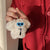 Cute Rabbit Plush Women's Bag Pendant Keychain