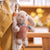 Cute Rabbit Pp Cotton Plush Women's Bag Pendant Keychain