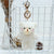 Cute Rabbit Pp Cotton Women's Bag Pendant Keychain